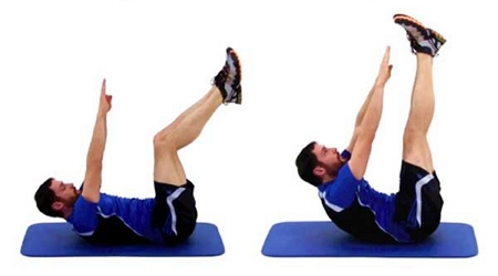 뱃살 빼는 운동 9 잭 나이프 크런치